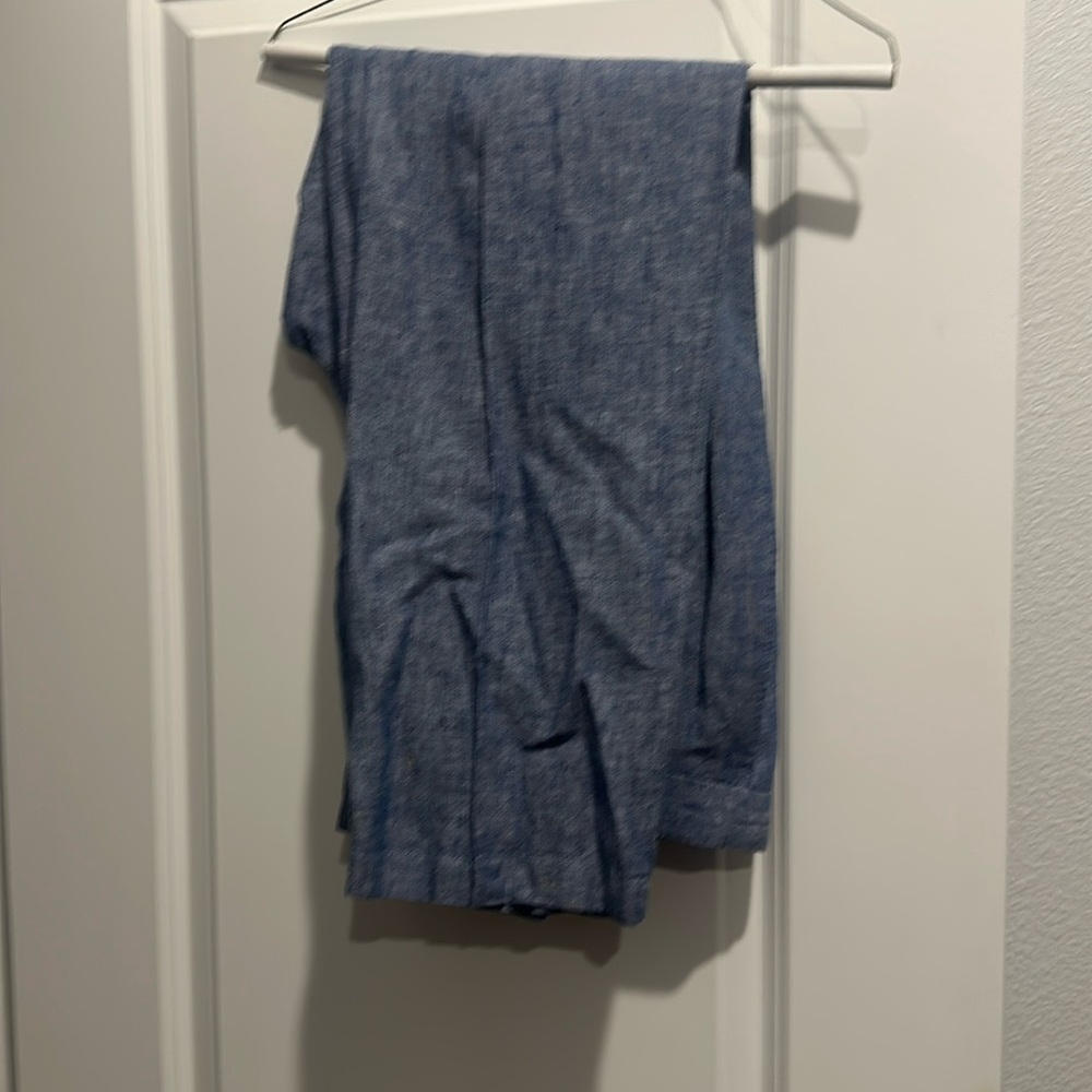 Light blue linen pants 3830 great for summer